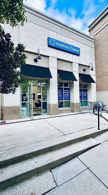 The Anytime Capital branch storefront in Atlanta